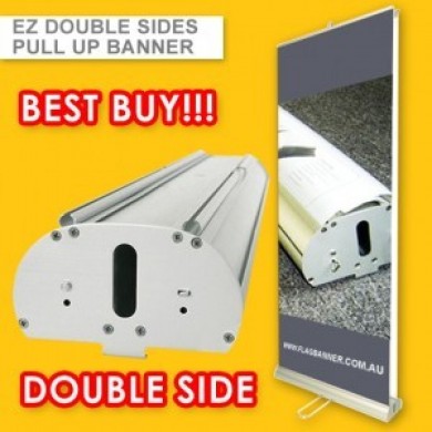 DOUBLE SIDE DELUXE  PULL UP BANNER